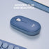 Logitech Pebble Wireless Mouse, Silent Slim Computer Mouse with Bluetooth or 2.4 GHz Receiver for