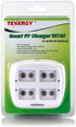 Tenergy TN136 9V 4-Bay 9 Smart Battery Charger for Rechargeable NiMH Volt Batteries