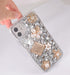 Poowear 12/12 3D 12 iPhone12 6.1" Compatible with iPhone Pro Bling Glitter Case,Luxury Bling Diamond Rhinestone