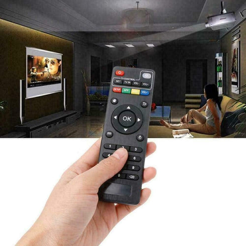 Young Replacement Remote Control for Android TV Box MXQ, MXQ PRO, MXQ-4K, M8S, M8N, T95, T95M, Black