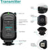 Wireless Flash Trigger 2.4 GHz with Transmitter and Receiver for Canon, Nikon, Panasonic, Olympus, Fuji, Pentax, Sony