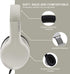 LORELEI X6 Over-Ear Headphones, Lightweight Foldable & Portable Stereo Bass with Microphone, 1.45M No-Tangle Wired