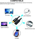 QiCheng&LYS USB C Extension Cable, Type C Male to Female - Thunderbolt 3 Extension Cable (0.3m)
