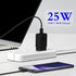 25W Type C Charger 2-Pack with 6ft USB C Cable, Super Fast Charging for Galaxy S23 Ultra/S23+/S22/S21/S20/Phone 15.