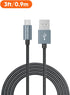 CableCreation Micro USB Cable 3FT Grey, Micro USB to USB Cable, Triple Shielded Fast Charger Cable for PS5/PS4, Phone