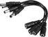 uxcell 16cm Female to Male DC Power Extension Cable Connector for CCTV Security Camera, 4pcs