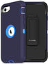 MXX Case Designed for iPhone SE 2020/SE 2022 - Heavy Duty Protective Case with Screen Protector and Belt Clip