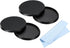 PATIKIL 46mm Lens Cap, 2pcs Universal Lens Filter Stack Cap with Cleaning Cloth for Photography Camera Filter