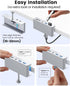 ORICO USB Hub 3.0, Clamp USB C Adapter with Extra Power Port, 2 USB-A Data Ports, SD/TF Card Reader