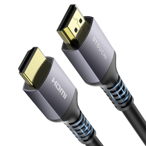 Stouchi 8K Long HDMI Cables 25FT, 48Gbps Ultra High Speed HDMI Cord,