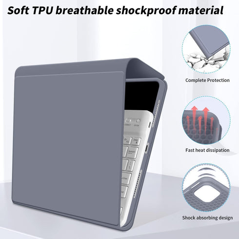 KENKE iPad Air Case with Keyboard 6th/5th/4th Gen 11 & 10.9 Inch, Detachable Wireless Bluetooth, Auto Wake/Sleep