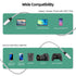 USB C to Micro USB Cable 3.3ft, Braided Male to Male Adapter Cable for Charging Data Transmission USB-C USBC to Micro