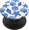 Coastal Granddaughter Preppy Shells Nautical Blue Watercolor PopSockets Standard PopGrip