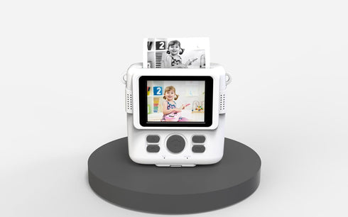 5 Rolls Print Paper for WEEFUN Instant Print Camera, 1080P HD Digital Camera for Kids, Birthday Gifts