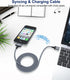 AkoaDa 30 Pin USB Charging Cable 10ft 2 Pack, Apple Certified, Compatible with iPhone 4/4s, iPad 1/2/3, iPod Classic,