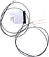 N\A Deal4GO IPX4 0G320504 DQ6LB020504 14 G5 14-CA 14-CA050NA 14-CA061DX Wireless WiFi Antenna WLAN Cable for HP