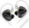 KZ Vader Triple Driver HIFI IEM Music Earphone, Wired Sport Earbud Headphones with 4 Tuning Levels, Balanced Version,