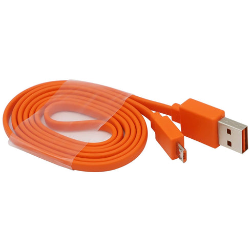 JAINTA USB Fast Power Charging Charger Cable Cord for JBL Wireless Bluetooth Speaker Earphone Headphone - 3.3FT & Orange