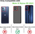 Designed for Motorola Moto G Stylus 5G 2023 Case 2 in 1 Gift Militay Grade Drop Protective Cover Shockproof Case for Moto G Stylus 5G 2023 Phone Case for Women Men Boy Girl (Black+Black)