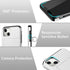 SAMONPOW iPhone 13 Case with Card Holder, Dual Layer Hybrid Wallet Case, Heavy Duty Shockproof Protection for 6.1 inch