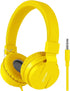 gorsun Kids Headphones, Lightweight Stereo Wired Toddler Headset with Adjustable Headband for Smartphones, Computer,
