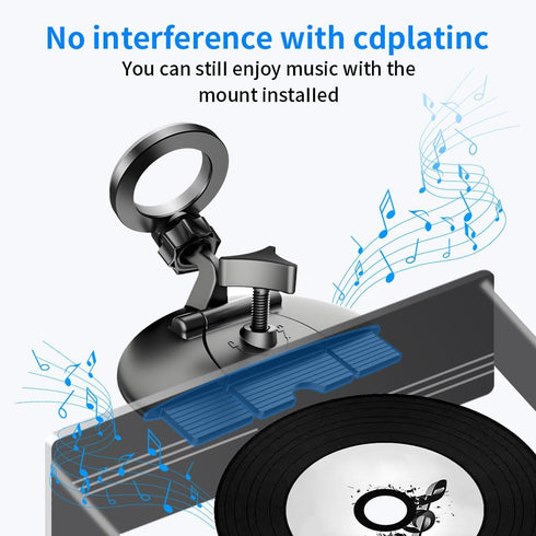 JIEZMO 2002-2018Rogue 2008-2013Sentra 2000-2019Murano 2003-2014,Pathfinder 2013-2021 Car CD Slot Magnetic Phone Mount