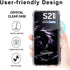 Folmeikat Clear Phone Cases for Samsung Galaxy S21 Ultra 5G - Shockproof Flexible TPU Protective Cover,