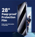 MAGIC JOHN 2 Pack for iPhone 15 Pro (6.1 inch) Privacy Glass Screen Protector, Anti-spy Tempered Glass Film, Bubble Free