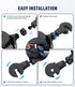 4 Speed,360 Backseat,5V LEMOISTAR Battery Operated USB Car Fan, Electric Cooling Fan, Degree Rotatable Cooling Air