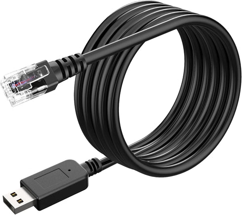Radar Detector Cable, USB to RJ11 Plug Replacement Power Line for Uniden Escort Beltronics Radar Detector, 9.84 ft