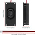 2Pcs Audio Speaker 3 Watt 8 Ohm Speaker JST-PH2.0 Interface for Small Electronic Projects Advertising Machines