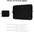 ARVOK 13-14 inch Canvas Laptop Sleeve, Water Resistant Notebook Case with Extra Bag for MacBook/HP/Dell/Lenovo/Asus