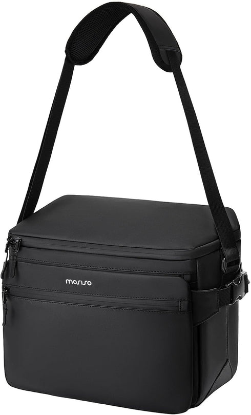 MOSISO Camera Bag, Photography Shoulder Messenger Bag for DSLR/SLR/Mirrorless Cameras, Waterproof Crossbody