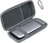 Power Bank Organizer Case, Storage Bag Travel Pouch for ZMI 200W 25000mAh Cell Phone Power with Carabiner (Black)