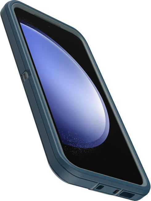 OtterBox S23 Packaging Galaxy FE (Only) - Defender Series Case - Manoeuvre (Blue) - Case Only - Rugged & Durable