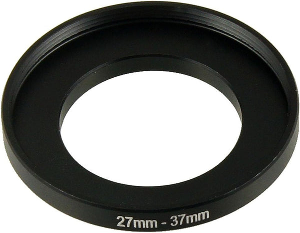 uxcell 27mm-37mm Step Up Ring Adapter for Camera, Metal 27mm to 37mm Lens Hood Stepping Up Ring Filter for DSLR SLR