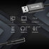 DUKABEL USB to 3.5mm Jack Audio Adapter, 45 inch TRRS USB-A to Headphone AUX Adapter for Computer PS4 PS5
