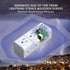 USB Multi Plug Outlet Extender, YISHU Surge Protector with Rotating Plug, 6 AC Plug Extender with 3 USB