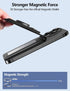 HiWe MagSafe Wallet Stand with Airtag Holder, Strong Magnetic Card Holder for iPhone 16/15/14/13/12, Vegan Leather,