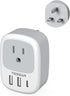UK Adapters for Travel, TESSAN US to UK Plug Adapter, Ireland Outlet