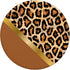 Leopard Pattern Gold/Brown Animal Pattern PopSockets PopGrip, Elegant Modern Swappable Grip for Phones