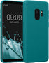 kwmobile Samsung Galaxy S9 Case, Soft Slim Protective TPU Silicone Cover, Teal Matte