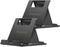 MoKo 2PCS Phone/Tablet Stand, Desktop Holder for 4-11" Device, Fit with iPhone 17/17