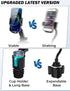 JOYTUTUS Cup Holder Phone Mount for Car, Large Car Cup Holder Adapter with 360 Degree Rotation (2 Pack)