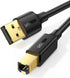 UGREEN USB Printer Cable - USB A to B Cable, High-Speed Printer