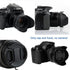 55mm Tulip Flower Lens Hood & Lens Cap - Compatible for Nikon D5600 D3500 D7500 Camera kit AF-P DX 18-55mm