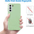 JETech Slim Fit Case for Samsung Galaxy S21 5G, Thin Phone Cover with Shock-Absorption, Carbon Fiber Design (Green)