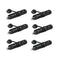 Waterproof RJ45 Connector, Female to Female Ethernet Coupler, IP68 Outdoor Adapter for CAT 6, 5, 5E, 7 (6-Pack)