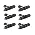 Waterproof RJ45 Connector, Female to Female Ethernet Coupler, IP68 Outdoor Adapter for CAT 6, 5, 5E, 7 (6-Pack)