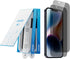 Anker 2 Pack Privacy Screen Protector for iPhone 13/13 Pro/14, Anti-Spy HD Tempered-Glass, Easy Installation (2-Pack)